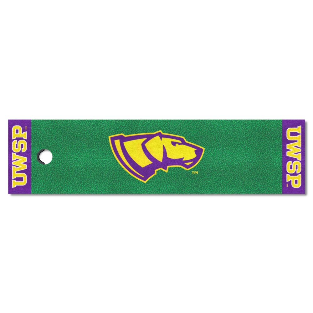 FANMATS 39203 University of Wisconsin-Stevens Point Putting Green Mat
