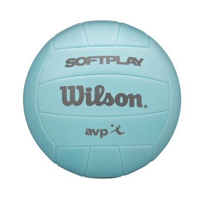 WILSON AVP Soft Play Volleyball - Official Size, Blue