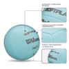 WILSON AVP Soft Play Volleyball - Official Size, Blue view 3
