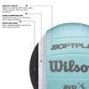 WILSON AVP Soft Play Volleyball - Official Size, Blue view 4