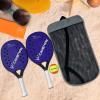 Aosekaa 1 Pair Beach Tennis Rackets with Bag Shock Absorption Beach Tennis Paddles for Child Beach Tennis Racquet for Park Outdoor, Blue view 3