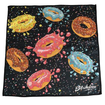KR Strikeforce Donuts Microfiber USA 16" x 16" Towel