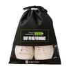 NineFit Basics Cleat Vault Fully Charged | High-Performance Sports Travel Shoe Storage Bag w/Motivation, Black view 1