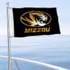 College Flags & Banners Co. Missouri Tigers Boat and Golf Cart Flag view 2