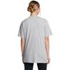 Under Armour Women's Campus Oversized Short Sleeve T Shirt, (011) Mod Gray Light Heather / / White, X-Small view 2
