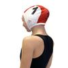 Turbo Standard Water Polo Cap Set with 3 Numbers (White) (Unisex) view 3