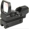 Generic Premium Build, Tactical Reflex 4 Reticle, x33mm Red Dot Sight 4 Styles Reticles Red & Green Reflex Sight Scope, 3/8"" Dovetail Mount for Airgun Airsoft and .22 RF view 1