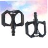Balacoo 1 Pair Aluminum Alloy Pedal Mountain Pedal Platform Pedal Practical Pedal, 8X10CM, Black view 3
