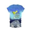 MOGUI Just A Little Bit Salty Sweatshirt Just A Little Bit Salty Tshirt Salty Shirt Women Gift Fun Loose T-Shirt Short Sleeve Cute Graphic Shirt Blue view 1