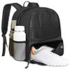 YOREPEK Soccer Backpack, Lightweight Soccer Bag with Ball Holder for Mens Womens, Water resistant Sport Equipment Bags Fit Basketball Volleyball Football Accessories to Match Training view 1