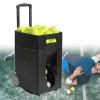 ddingsmafosee Portable Tennis Ball Machine,50-Ball Tennis Ball Machine,Adjustable 20-70 Elevation,Suitable for Beginners/Advanced/Youth Practice/Coach-Assisted Teaching,Simple to Use view 1