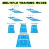 ddingsmafosee Portable Tennis Ball Machine,50-Ball Tennis Ball Machine,Adjustable 20-70 Elevation,Suitable for Beginners/Advanced/Youth Practice/Coach-Assisted Teaching,Simple to Use view 2
