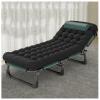 ZTGL Green c1,193x68cm, Camping Cot for Adults, Oversized Adjustable 5-Position Folding Chaise Lounge Chair, Ultralight Folding Cot, Portable Recliner with Pillow, Sun Lounger view 1