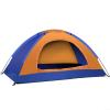 Camping Tent, 1 Person/2 Person Tent Lightweight Dome Tent Portable Backpacking Tent for Outdoor Camping Hiking(2 Person Orange) view 1