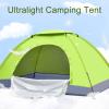 Camping Tent, 1 Person/2 Person Tent Lightweight Dome Tent Portable Backpacking Tent for Outdoor Camping Hiking(2 Person Orange) view 3