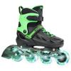 SUPER YOUNGSTER Adjustable Inline Skates for Boys Girls Ages 4-12 with Light Up Wheels, Roller Skates Blades for Youth Kids Indoor & Outdoor Beginners view 1