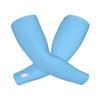 TUSANEII Custom Arm Sleeve 1 Pair,Personalized Sun Protection Compression Arm Sleeves Elastic Breathable Oversleeve Sleeves Covers For Cycling Football Volleyball Baseball, LightSkyBlue view 2