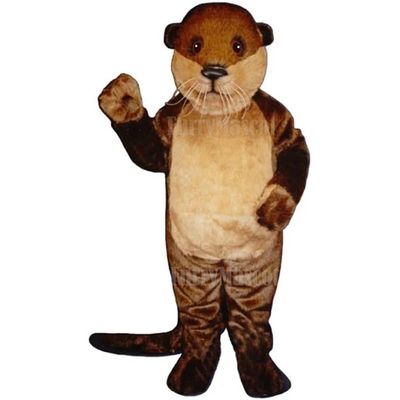 FurryMascot New School Sport Lovely Sea Lion Otter Mascot Costumes Mascotte School Spirit Mascota, Large, Brown