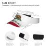 California Visors Sun Protection Hats for Men Women American State California Flag Hat Outdoor Patriotic Sun Visor Hats Adjustable Summer Sports Cap view 4
