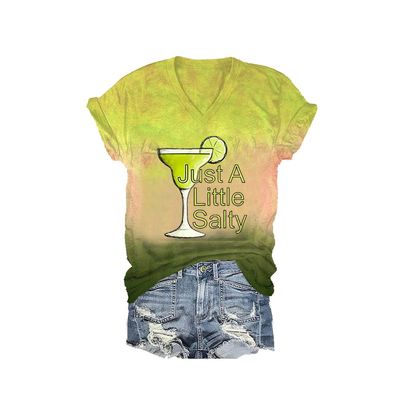 Just A Little Bit Salty Shirt Women Just A Little Bit Salty Hoodie Women's Maui Sea Turtle Print T-Shirt Tank Top Vintage Tshirt V-Neck T Shirt Fun Women Gift Cute Shirt Yellow