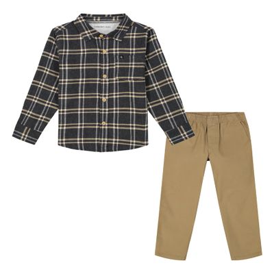 Calvin Klein 2pc Woven Pant Set