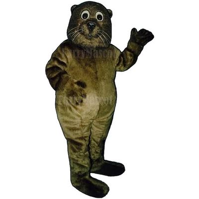 New School Sport Lovely Otter Mascot Costumes Mascotte School Spirit Mascota