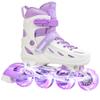 SUPER YOUNGSTER Adjustable Inline Skates for Boys Girls Ages 4-12 with Light Up Wheels, Roller Skates Blades for Youth Kids Indoor & Outdoor Beginners view 1
