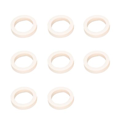 Haipink 8Pcs Bikes Front Fork Sponge Rings Oil Seal Sponge Foams Rings Foams Absorption Seal Rings Suitable for Bikes Front Fork Bikes Front Fork Oil Sponges