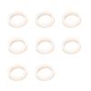 Haipink 8Pcs Bikes Front Fork Sponge Rings Oil Seal Sponge Foams Rings Foams Absorption Seal Rings Suitable for Bikes Front Fork Bikes Front Fork Oil Sponges view 1