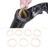Haipink 8Pcs Bikes Front Fork Sponge Rings Oil Seal Sponge Foams Rings Foams Absorption Seal Rings Suitable for Bikes Front Fork Bikes Front Fork Oil Sponges view 2