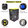 ddingsmafosee Automatic Tennis Ball Launcher,50 Large Capacity,Tennis Ball Serving Machine,Pre-Programmed & Custom Drills,Complete Training Mode,for Beginners Solo Training Sports,Simple to Use view 4