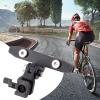 CookiBlend Saddle Light Mount, Aluminum Alloy Bike Headlight Saddle Rail Mount Tail Light Saddle Seat Bow Mount Holder Saddle Tail Light Mount, as picture show view 2