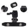 CookiBlend Saddle Light Mount, Aluminum Alloy Bike Headlight Saddle Rail Mount Tail Light Saddle Seat Bow Mount Holder Saddle Tail Light Mount, as picture show view 4