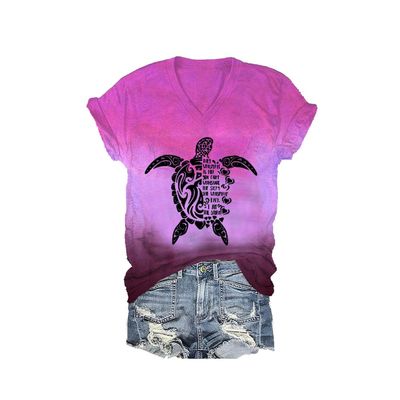 MOGUI Just A Little Bit Salty Tee Just A Little Bit Salty Shirts Maui Turtle Tshirt Fun Graphic Tshirt Casual Vintage Tee Funny Vneck Tank Top Purple, 5X-Large