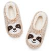 Cozylook Cute Animal Slippers for Toddlers Kids Girls Adult Women, Fun Gifts for Birthday Unique, Sloth Size 11-13 view 1