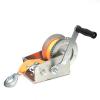 Boat Trailer Winch Hand With Boat Winch Strap ,2500lbs Heavy Duty Hook With 33ft Polyester Strap Hand Crank Winch, Boat Winches For Trailers,2-Way Ratchet 4:1 Gear For Trailer Boat Jet Ski ATV(Size:12 view 2