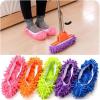 WINLDKFER Chenille Detachable and Washable Lazy Shoe Cover for Home Pragmatic use Detachable and Washable Silent Non-Slip Shoe Cover on The Ground Wooden Board Mopping Shoe Cover view 3