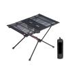 OTHZON Folding Dining Table Outdoor Folding Camping Table Foldable Picnic Table Camping Table Ultralight Collapsible Aluminum Roll Up, Black (652g) view 4