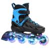 SUPER YOUNGSTER Adjustable Inline Skates for Boys Girls Ages 4-12 with Light Up Wheels, Roller Skates Blades for Youth Kids Indoor & Outdoor Beginners view 1