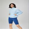 altiland Women's UPF 50+ Sun Protection Outdoor Workout Running Jackets Zip Up Lightweight Cooling Shirt (Baby Blue, S) view 2