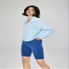 altiland Women's UPF 50+ Sun Protection Outdoor Workout Running Jackets Zip Up Lightweight Cooling Shirt (Baby Blue, S) view 3