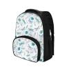 PJHEQOXE 12 Inch Children's Backpack with Two Side Pocket Dragonfly Kids Backpacks for Kindergarten, Elementary with Adjustable Padded Straps White view 2