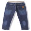chopper club Boys Jeans in Premium Stretchable Cotton 3x1 Denim Fabric in Slim Fit and Half Cotton Rib Elastic + Button +Zip +Drawstrings DX 8 view 2
