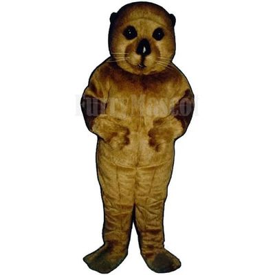 FurryMascot New School Sport Otters Otter Mascot Costumes Mascotte School Spirit Mascota, Large, Brown