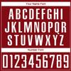 NineFit Basics Custom Soccer Jerseys for Boys Men Women Youth, Red and White Personalized Soccer Jersey Printed Name Number Logo Sports Jersey view 4