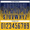 NineFit Basics Custom Soccer Jerseys for Men Women Youth Kids, Gold Navy White Personalized Soccer Jersey Printed Name Number Logo Mens Clothing view 3