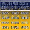 NineFit Basics Custom Soccer Jerseys for Men Women Youth Kids, Gold Navy White Personalized Soccer Jersey Printed Name Number Logo Mens Clothing view 4