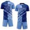 Custom Soccer Jerseys for Men Women Youth Kids, Color Royal Blue Personalized Soccer Jersey Printed Name Number Logo Mens Clothing view 1