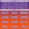 NineFit Basics Custom Soccer Jersey Printed Name Number Logo, Orange Purple White Athletic Shirts for Men Women Youth Soccer Shirt Sports Fan Jerseys view 4