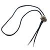 ARTICAL HEART Gold Plating Western Wolf Head Cowboy Cowgirl Wildlife Bolo Tie view 1